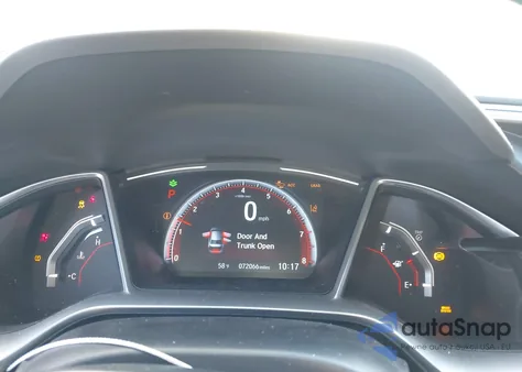 2020 Honda Civic Sport z USA, uszkodzony, nr VIN 2HGFC2F8XLH580692